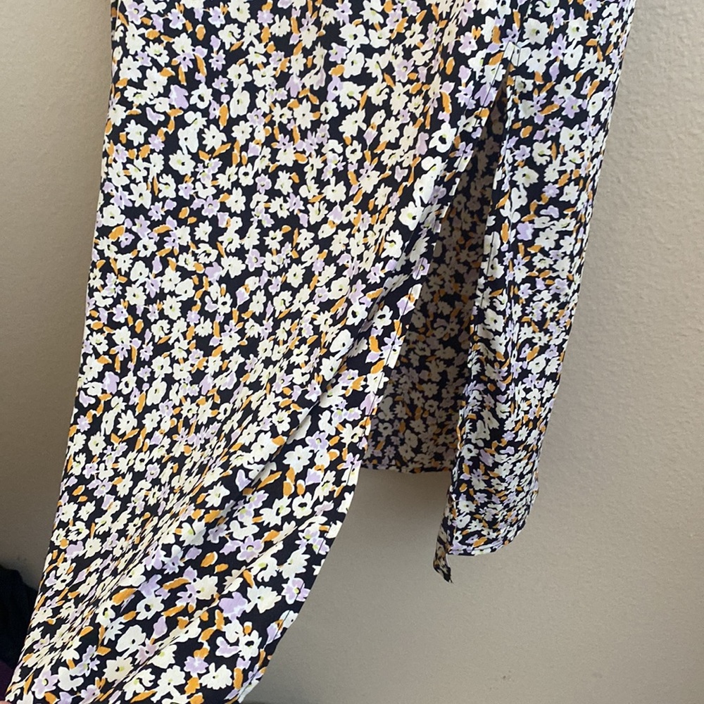 Sanctuary Hi Slit Floral‎ Print Midi Skirt - Picture 3 of 6